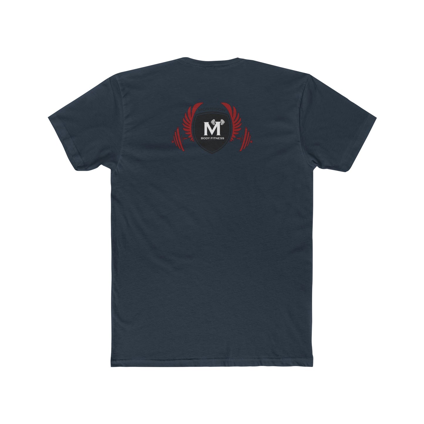 Unisex Cotton Crew Tee - Train Daily University Fitness T-Shirt, Workout Apparel, Motivational Gift, Gym Wear, Casual Style